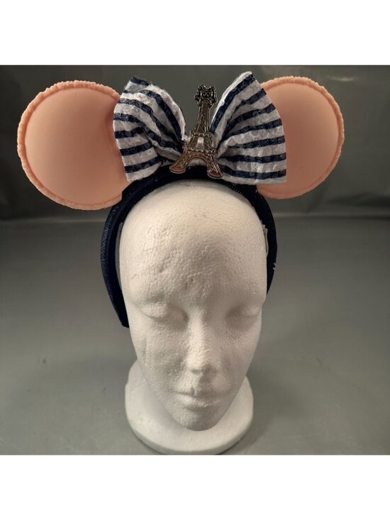 Disney Paris Epcot France Minnie Ears Macaron Headband Eiffel Tower Bon Appetit main image 8